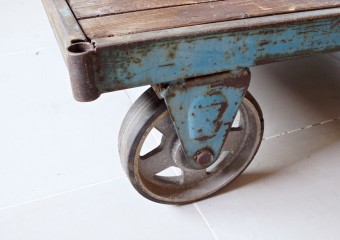 industrial Trolley table インダストリアル テーブル