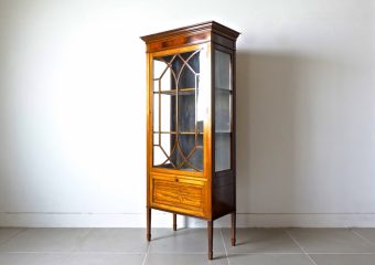 Antique glass cabinet