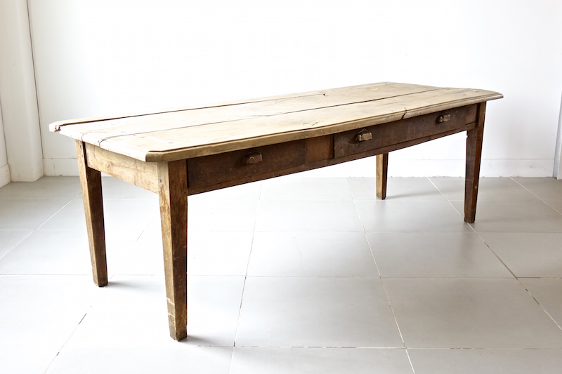 Huge farm wood table/アンティークテーブル