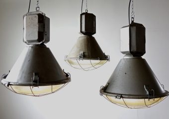 Industrial steel pendant lamp/インダストリアルランプ照明ライト