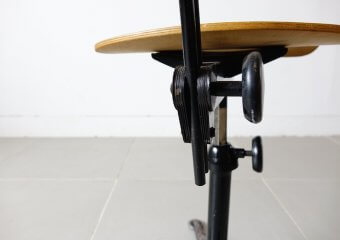 Drafting chair by Friso Kramer (black) Drafting chair by Friso Kramer (black)