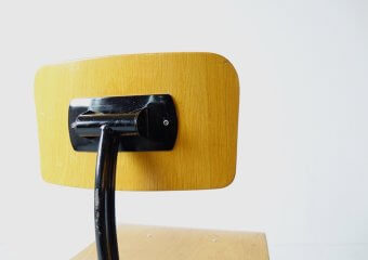 Drafting chair by Friso Kramer (black)