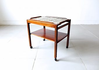 Trolley with tray by Haslev