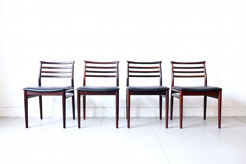 Dining chairs by Erling Torvits