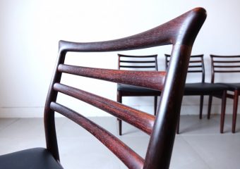 Dining chairs by Erling Torvits