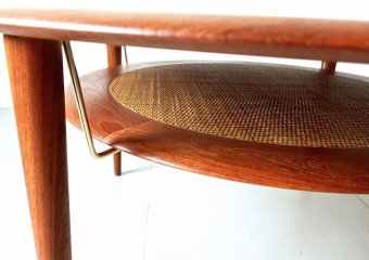 Coffee Table by Peter Hvidt & Orla Mølgaard-Nielsen for France & Søn
