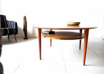 Coffee Table by Peter Hvidt & Orla Mølgaard-Nielsen for France & Søn