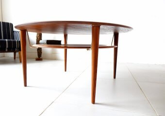 Coffee Table by Peter Hvidt & Orla Mølgaard-Nielsen for France & Søn