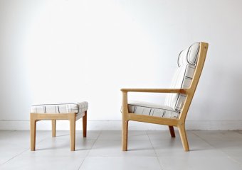 ”GE265” high back by Hans J. Wegner