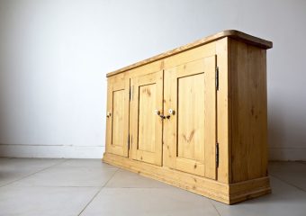 Vintage pine cabinet