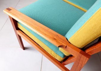 Sofa by Illum Wikkelso for Niels Eilersen