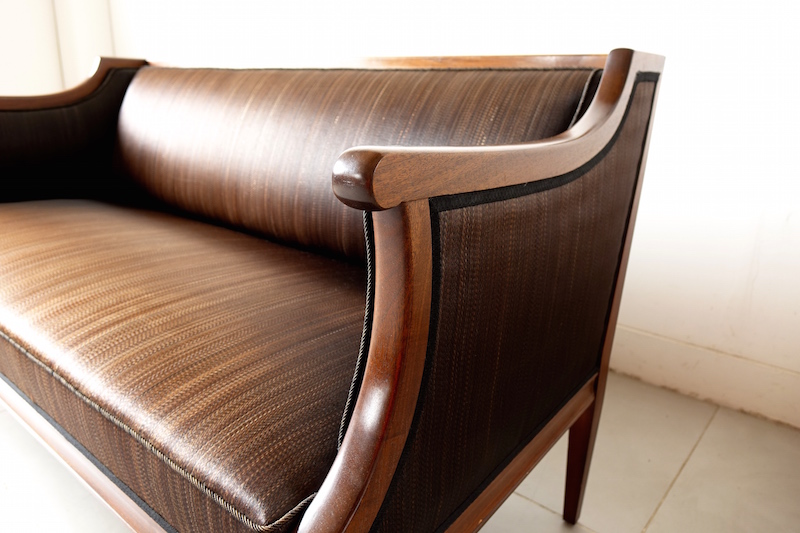 馬と騎手デザインのクラシックソファ 馬と騎手デザインのクラシック