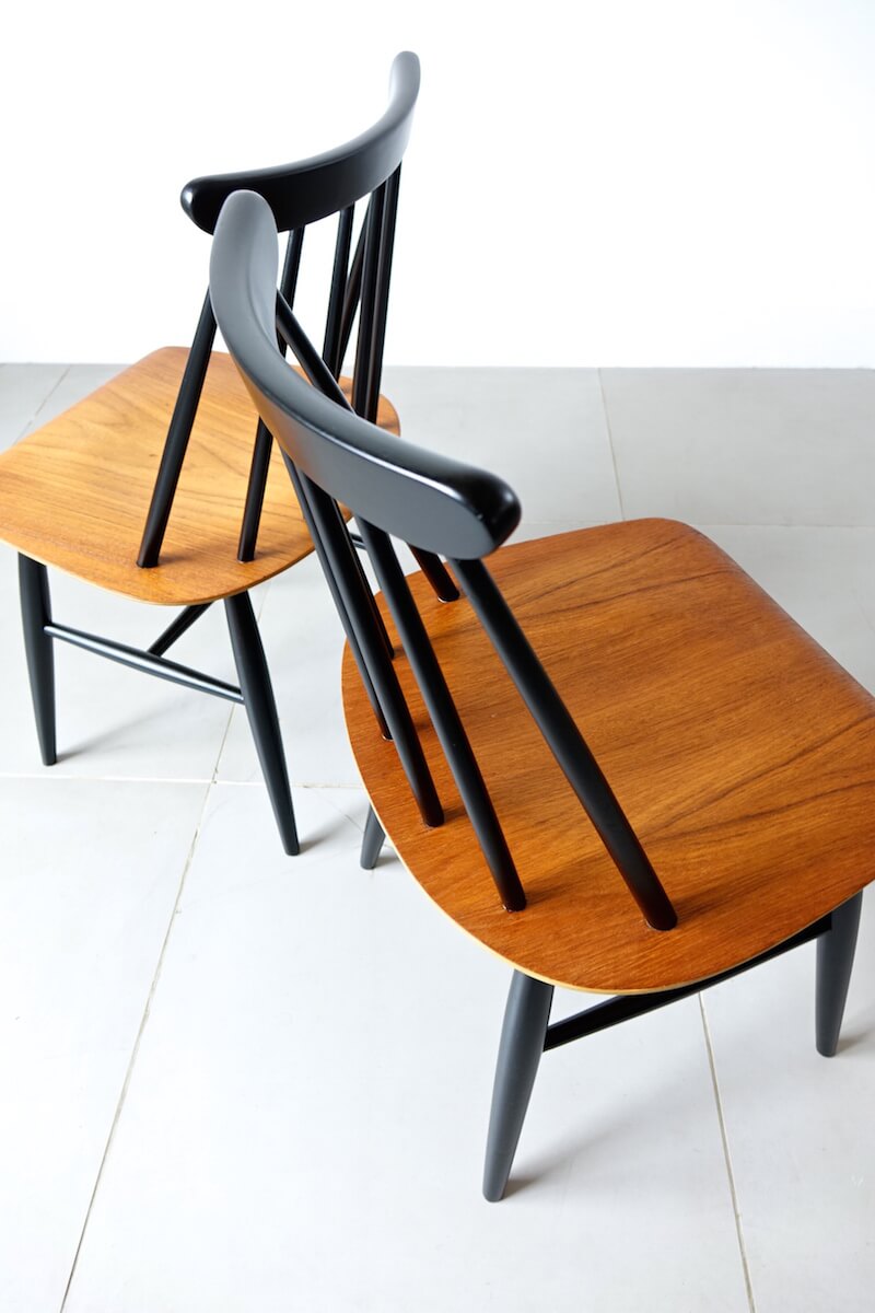 Fanett chairs by Ilmari Tapiovaara ファネットチェア イルマリ・タピオヴァーラ
