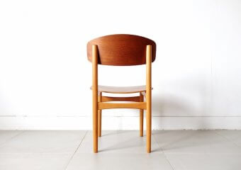 Model 122 Teak Dining Chairs by Børge Mogensen for Søborg