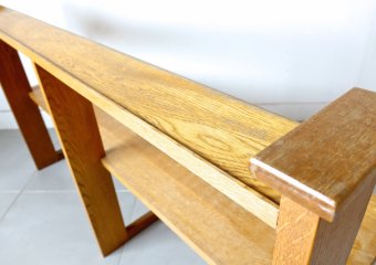 Danish old church bench