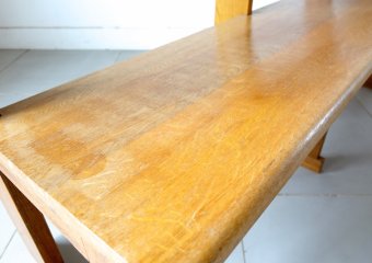 Danish old church bench