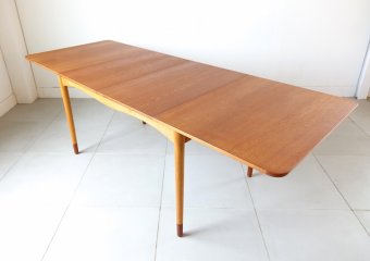 "Bo63" With Dining Table By Finn Juhl For Bovirke