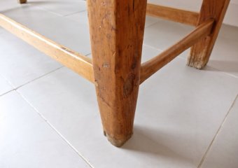 Old wooden work table