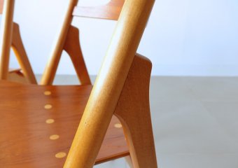 CH29 Sawbuck chairs/First edition by Hans J. Wegner