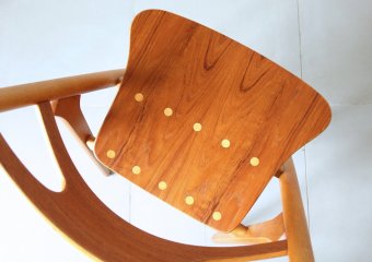 CH29 Sawbuck chairs/First edition by Hans J. Wegner