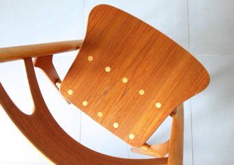 CH29 Sawbuck chairs/First edition by Hans J. Wegner