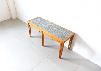 Tiletop nesting table for Illums Bolighus イルムスボリフス ヴィンテージネストテーブル