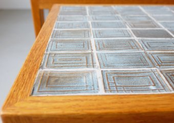 Tiletop nesting table for Illums Bolighus イルムスボリフス ヴィンテージネストテーブル