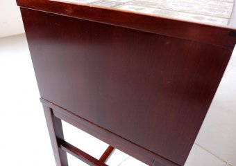 Mahogany chest by Haslev with BACA