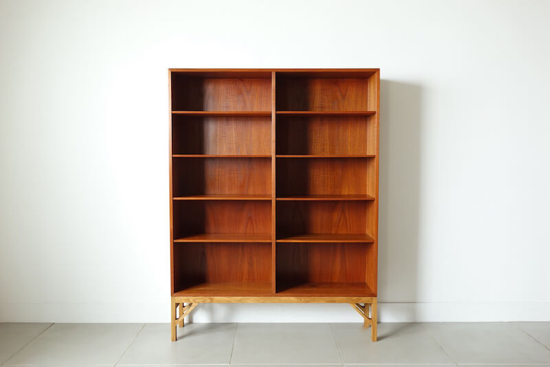 Bookcase in teak by Borge Mogensen