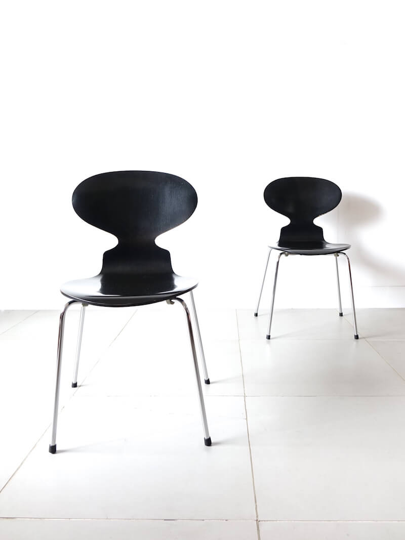 アルネ・ヤコブセン アントチェア 4本脚 Ant chairs "FH3101" by Arne Jacobsen