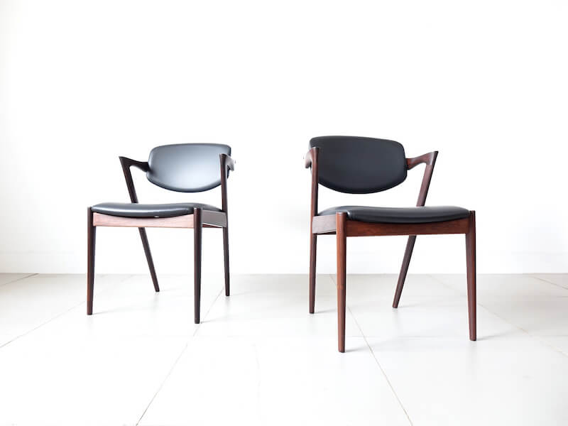 Bellbet | No.42 Dining chairs by Kai Kristiansen カイ 