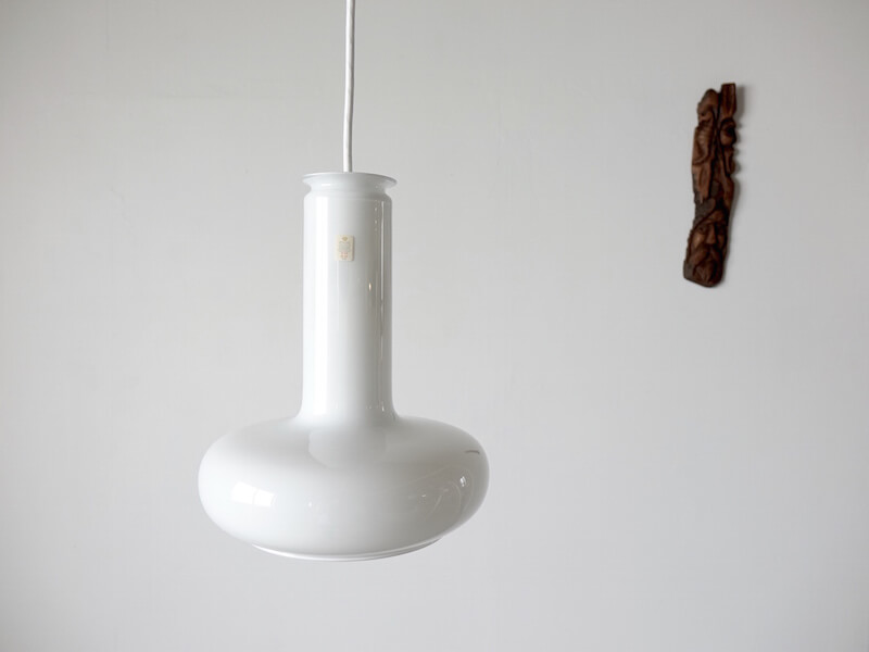 Opal glass pendant by Holmegaard Opal glass pendant by Holmegaard