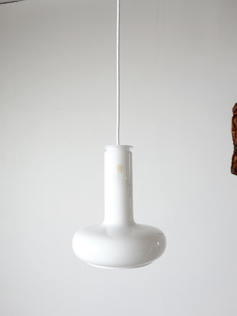 Opal glass pendant by Holmegaard Opal glass pendant by Holmegaard