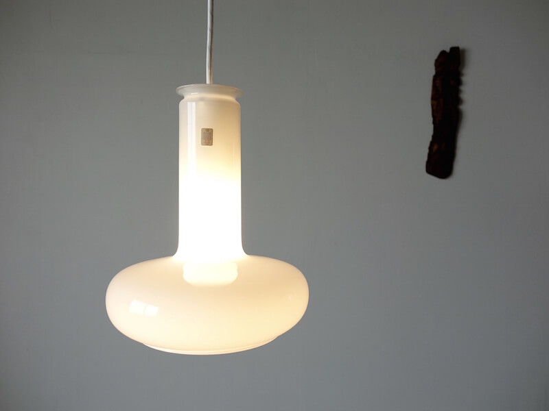 Opal glass pendant by Holmegaard Opal glass pendant by Holmegaard