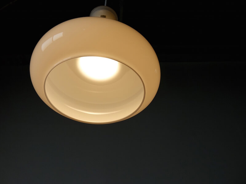 Opal glass pendant by Holmegaard Opal glass pendant by Holmegaard