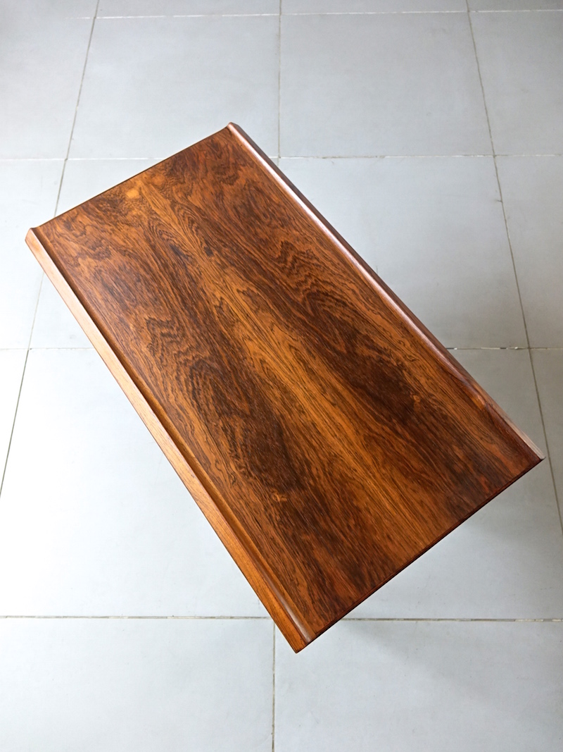 Side table in rosewood by Ib Kofod Larsen