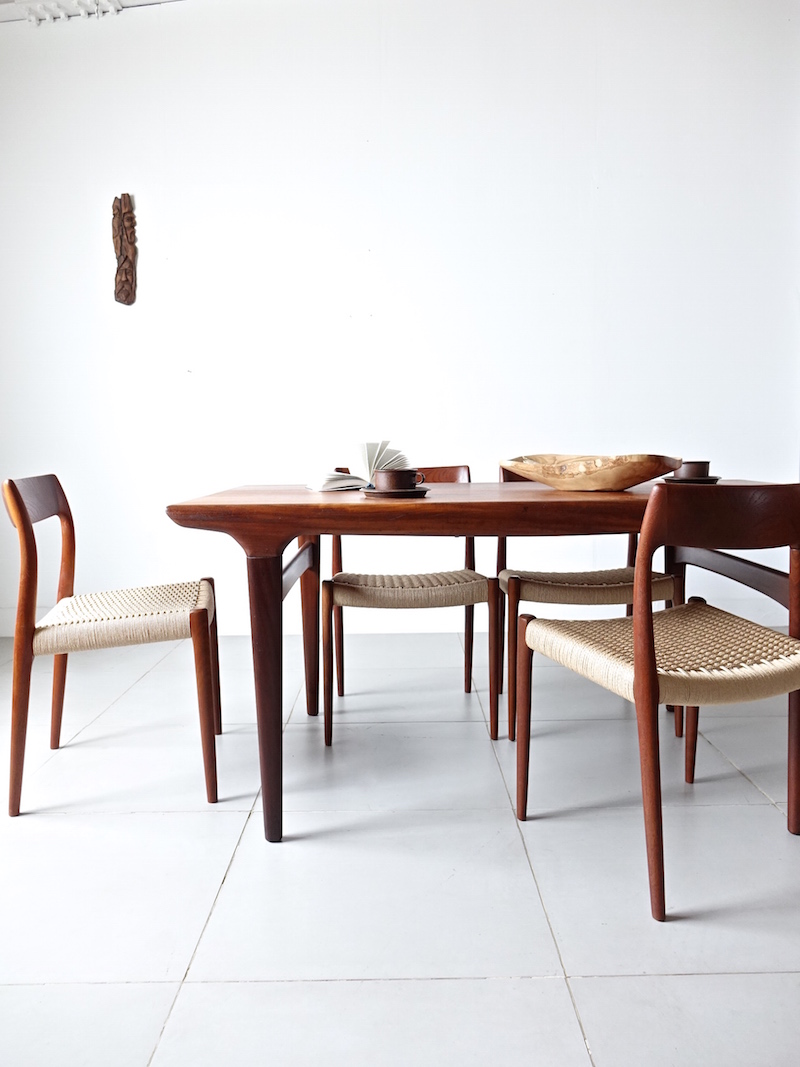 Dining table by Johannes Andersen for Uldum Mobelfabrik