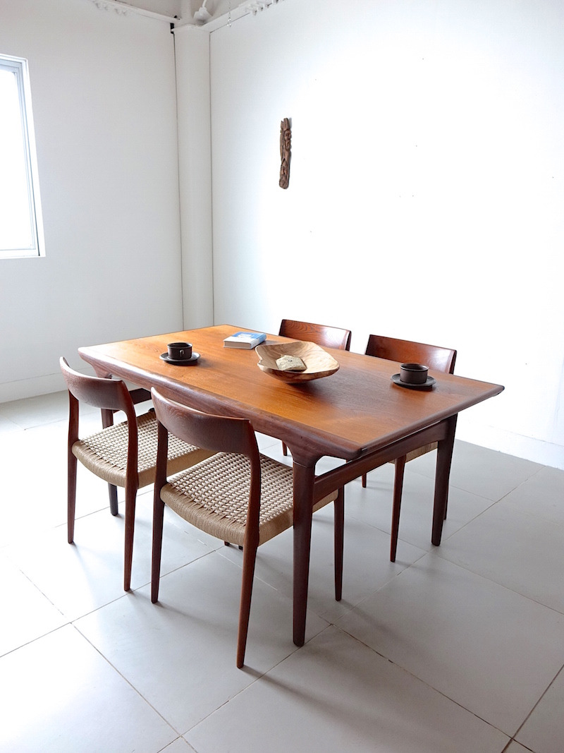 Dining table by Johannes Andersen for Uldum Mobelfabrik