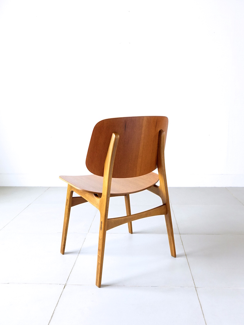 Model.155 Shell Chair by Børge Mogensen for Søborg