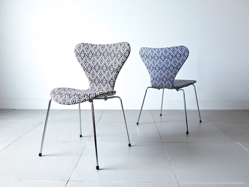 FH3107 Seven chairs by Arne Jacobsen with SOYARA