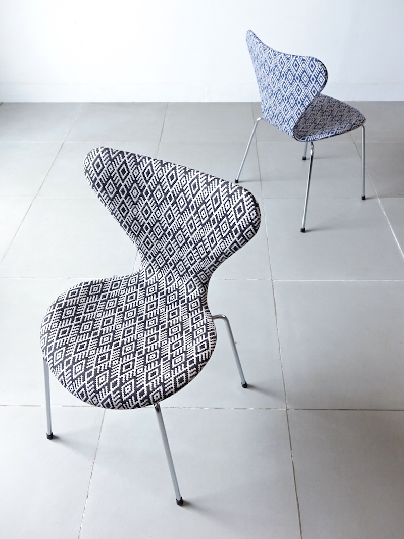 FH3107 Seven chairs by Arne Jacobsen with SOYARA