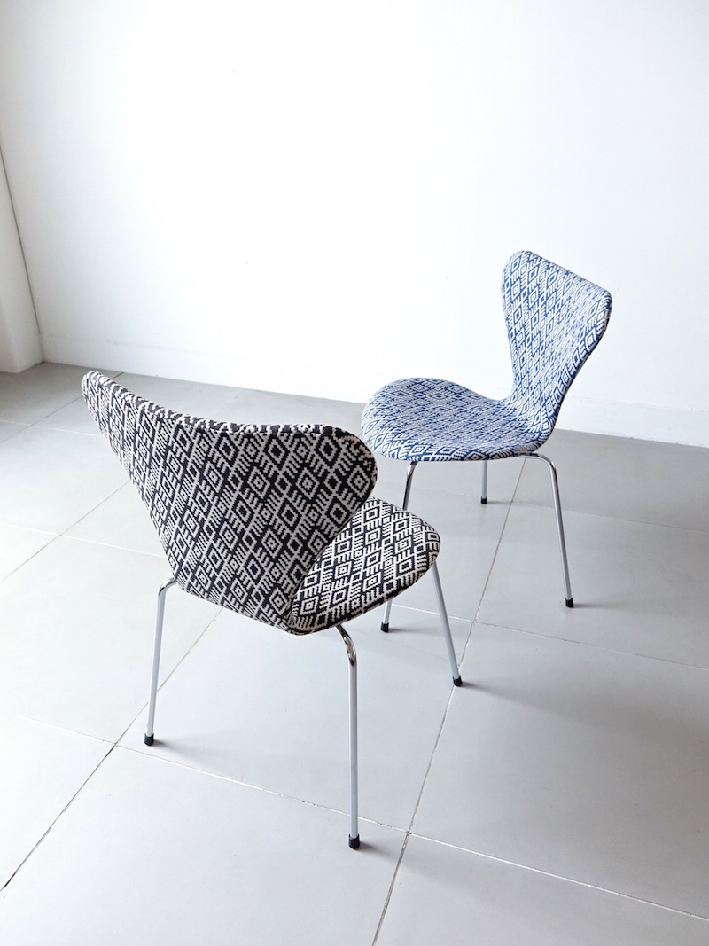 FH3107 Seven chairs by Arne Jacobsen with SOYARA