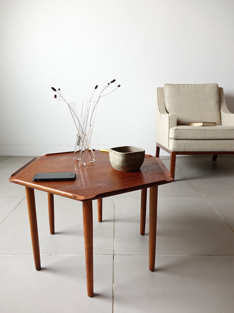 Hexagon table by Poul Jensen for CFC Silkeborg