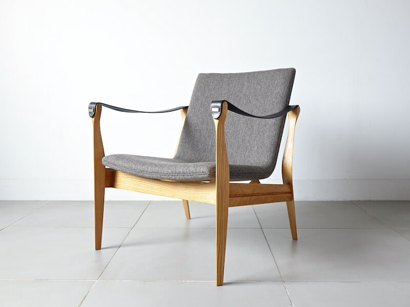 "Model 4305" Safari chair by Karen & Ebbe Clemmensen for Fritz Hansen