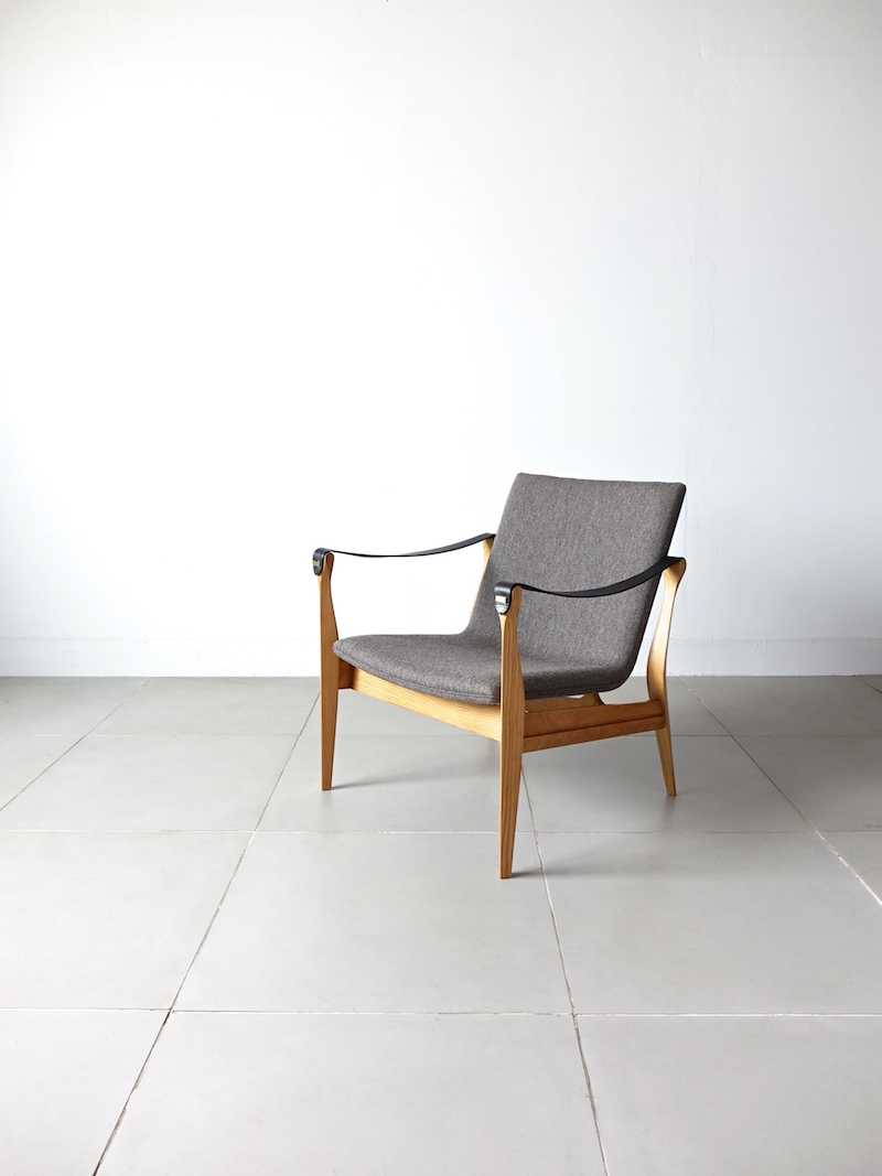 "Model 4305" Safari chair by Karen & Ebbe Clemmensen for Fritz Hansen