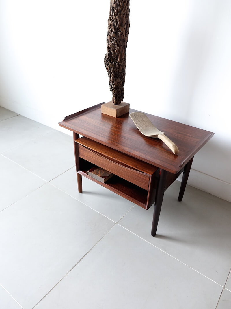 Side table with drawer by Arne Vodder for Sibast