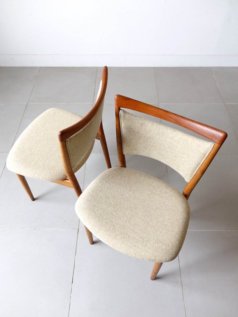 Model.86 Dining chairs by Finn Juhl for Soren Willadsen