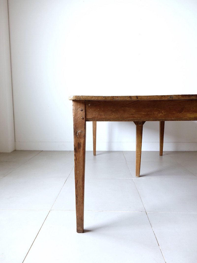 Old wood table
