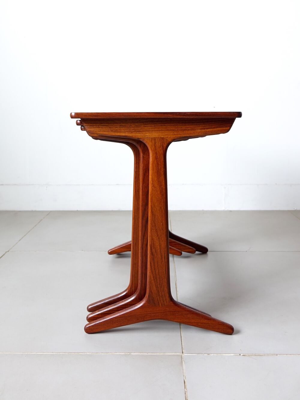 Nesting tables HM100 by Erling Torvits for Heltborg Mobler