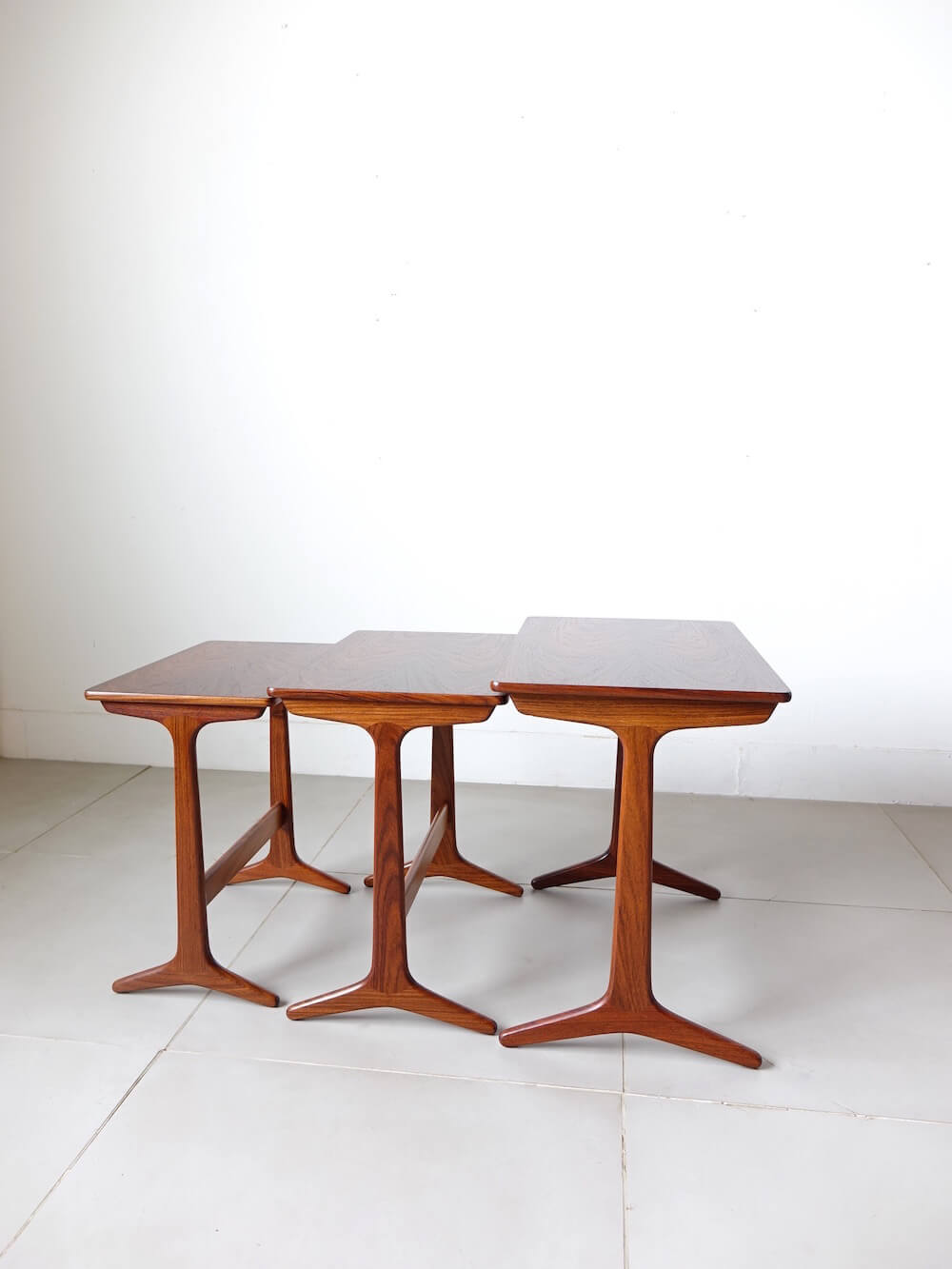 Nesting tables HM100 by Erling Torvits for Heltborg Mobler